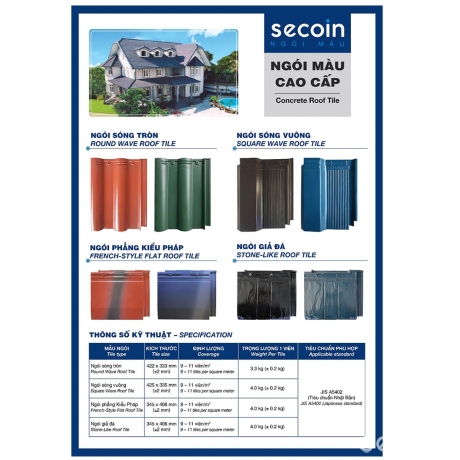 Concrete Roof Tile Catalogue 2019